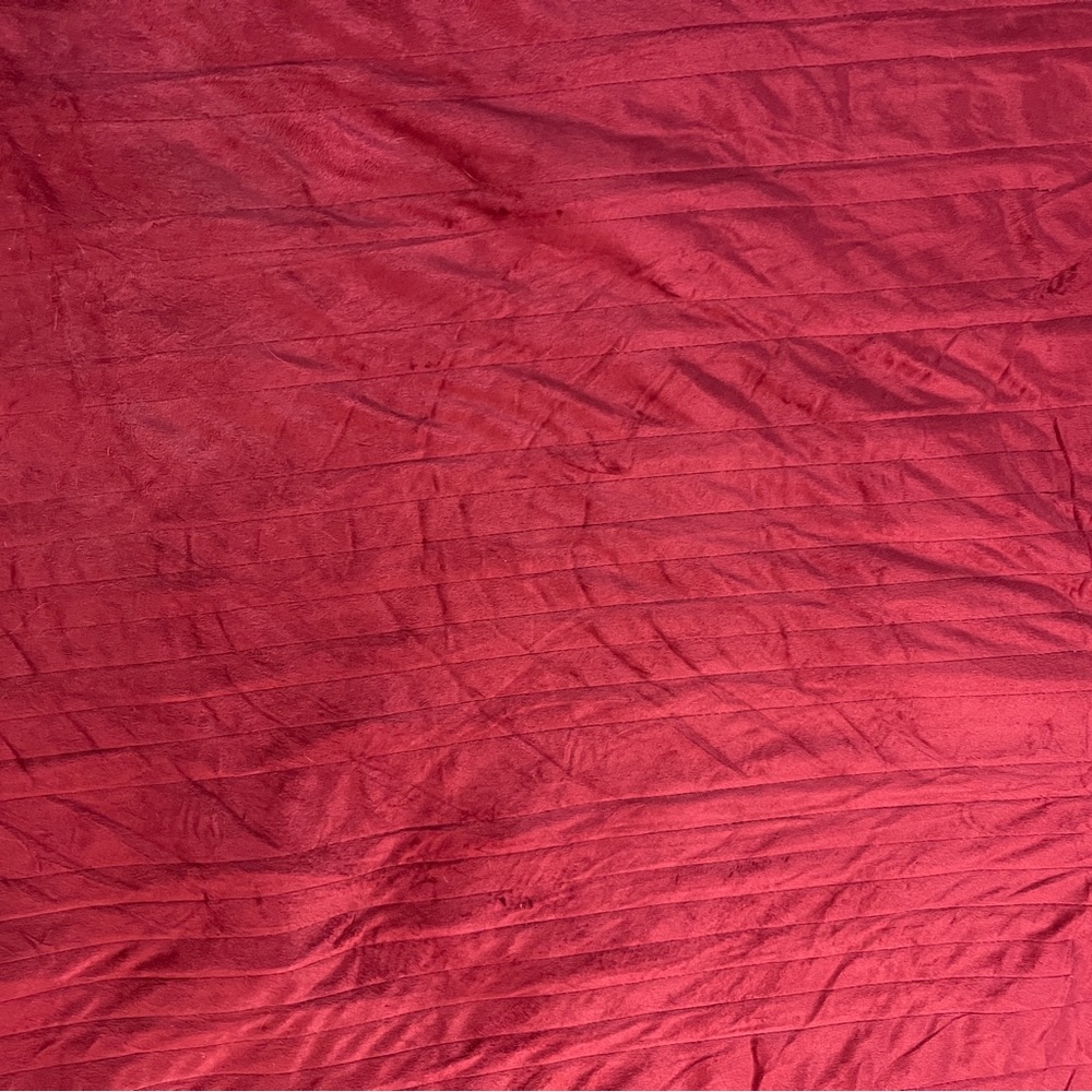 New, no packaging, electric fleece lined throw